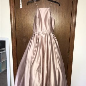 Rosegold Prom Dress